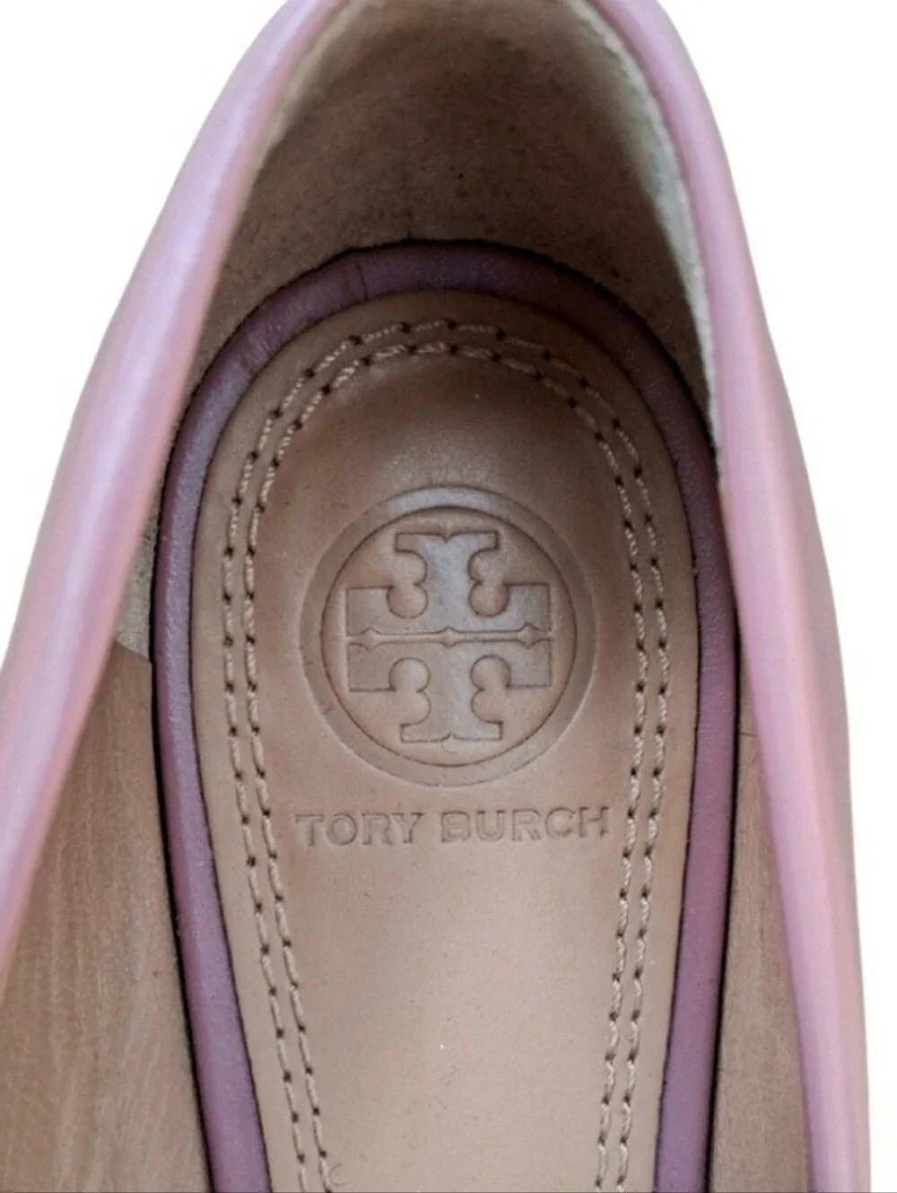 Tory Burch Fairford Flats Magnolia Pink Size 8